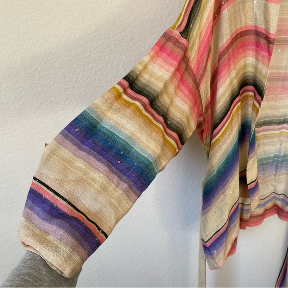 Mes Demoiselles Striped Cancun Kimono Coverup - Picture 16 of 16